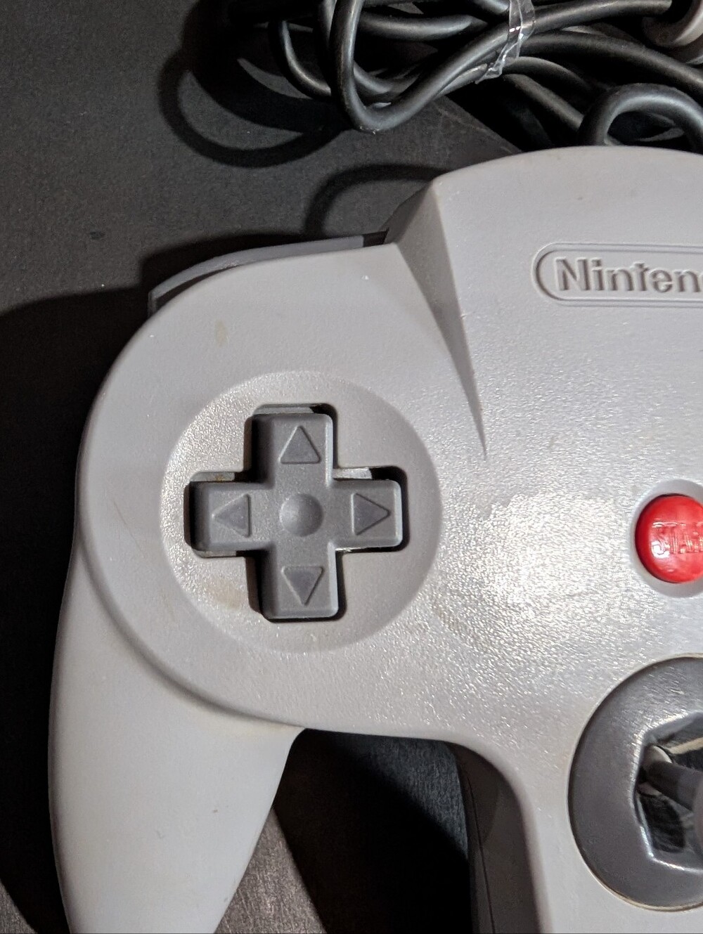 Lot Of 2 N64 Video Game Controllers Gray Tested And Works Nintendo NUS-005 - Picture 3 of 12
